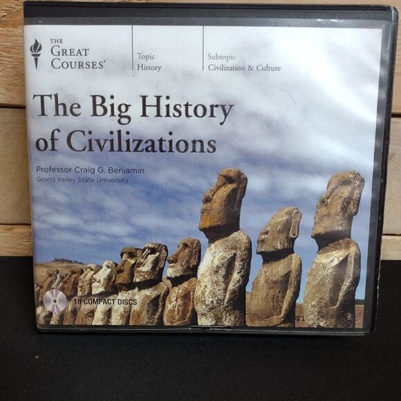 The Great Courses – The Big History of Civiliations 18 CDs - Picture 1 of 3